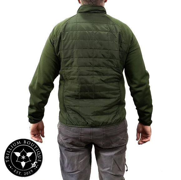 Orvis Men's Mixed Media Jacket Dark Sage L NWT - Picture 7 of 8